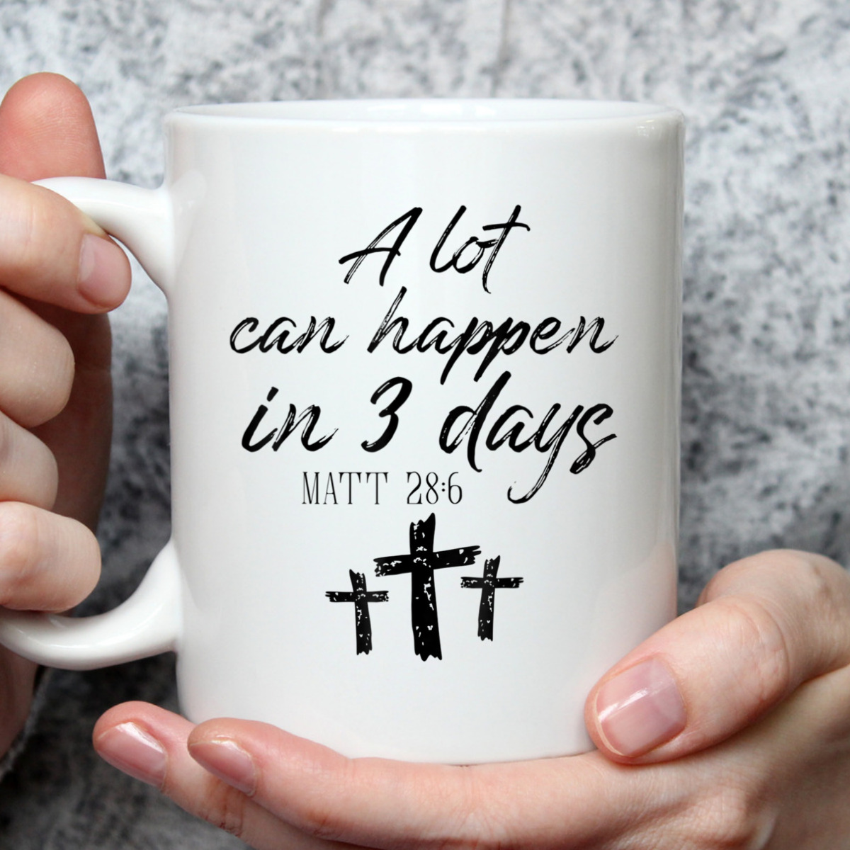 Easter Day T-Shirt Vintage A Lot Can Happen In 3 Days Christians Bibles Verse Matt 28:6 Easter Day T-Shirt Vintage A Lot Can Happen In 3 Days Christians Bibles Verse Matt 28:6