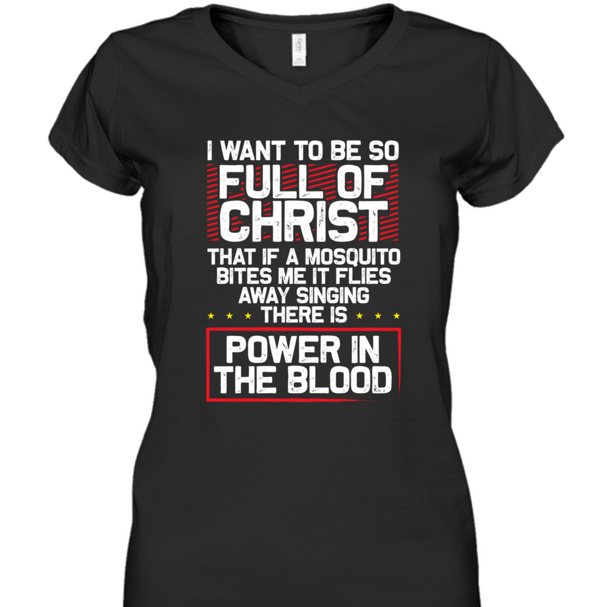 There's Power In Blood Funny Religious Christian T-Shirt There's Power In Blood Funny Religious Christian T-Shirt