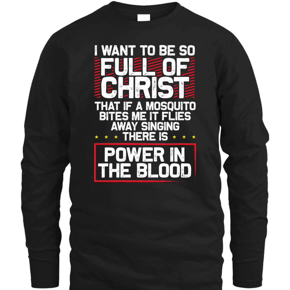 There's Power In Blood Funny Religious Christian T-Shirt There's Power In Blood Funny Religious Christian T-Shirt