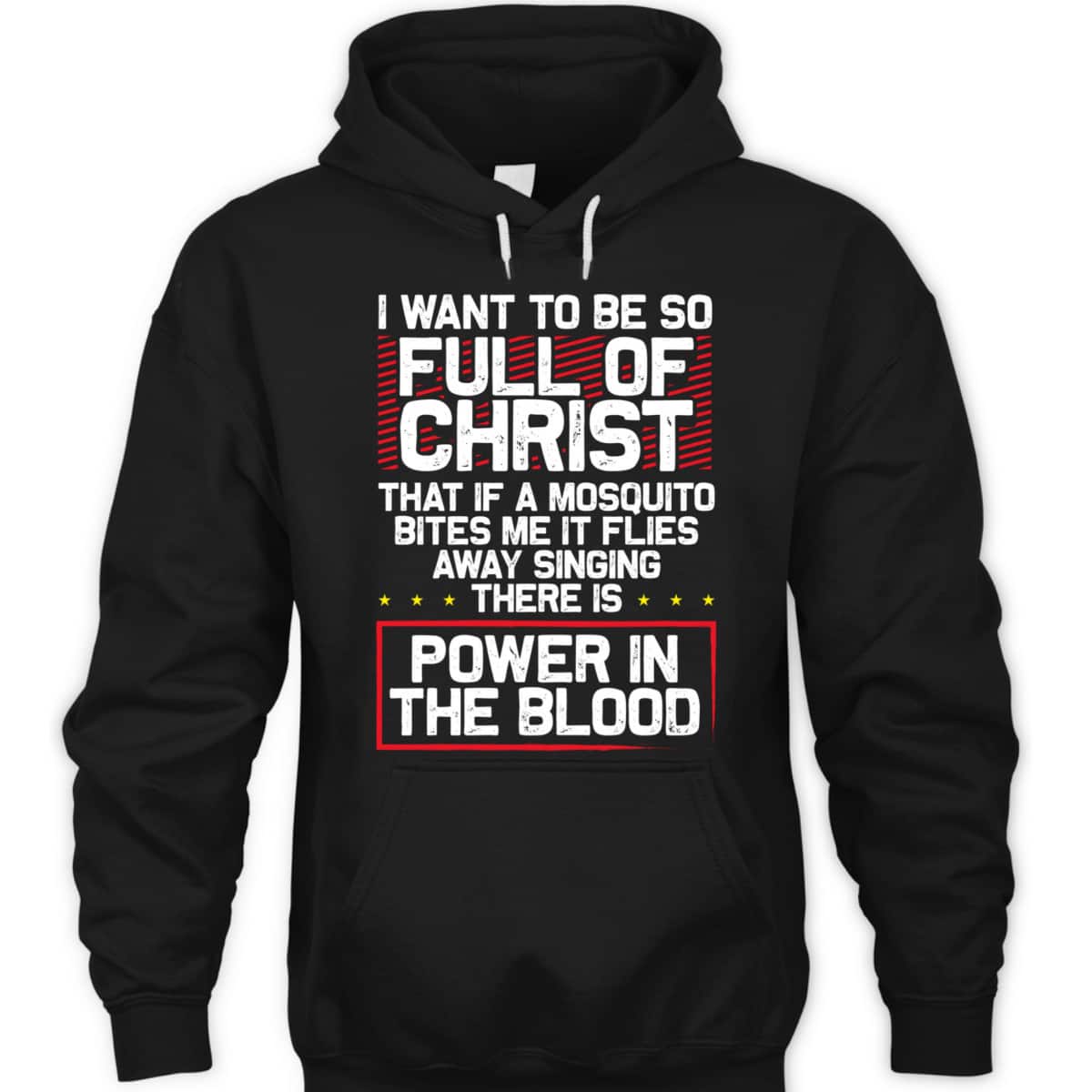 There's Power In Blood Funny Religious Christian T-Shirt There's Power In Blood Funny Religious Christian T-Shirt