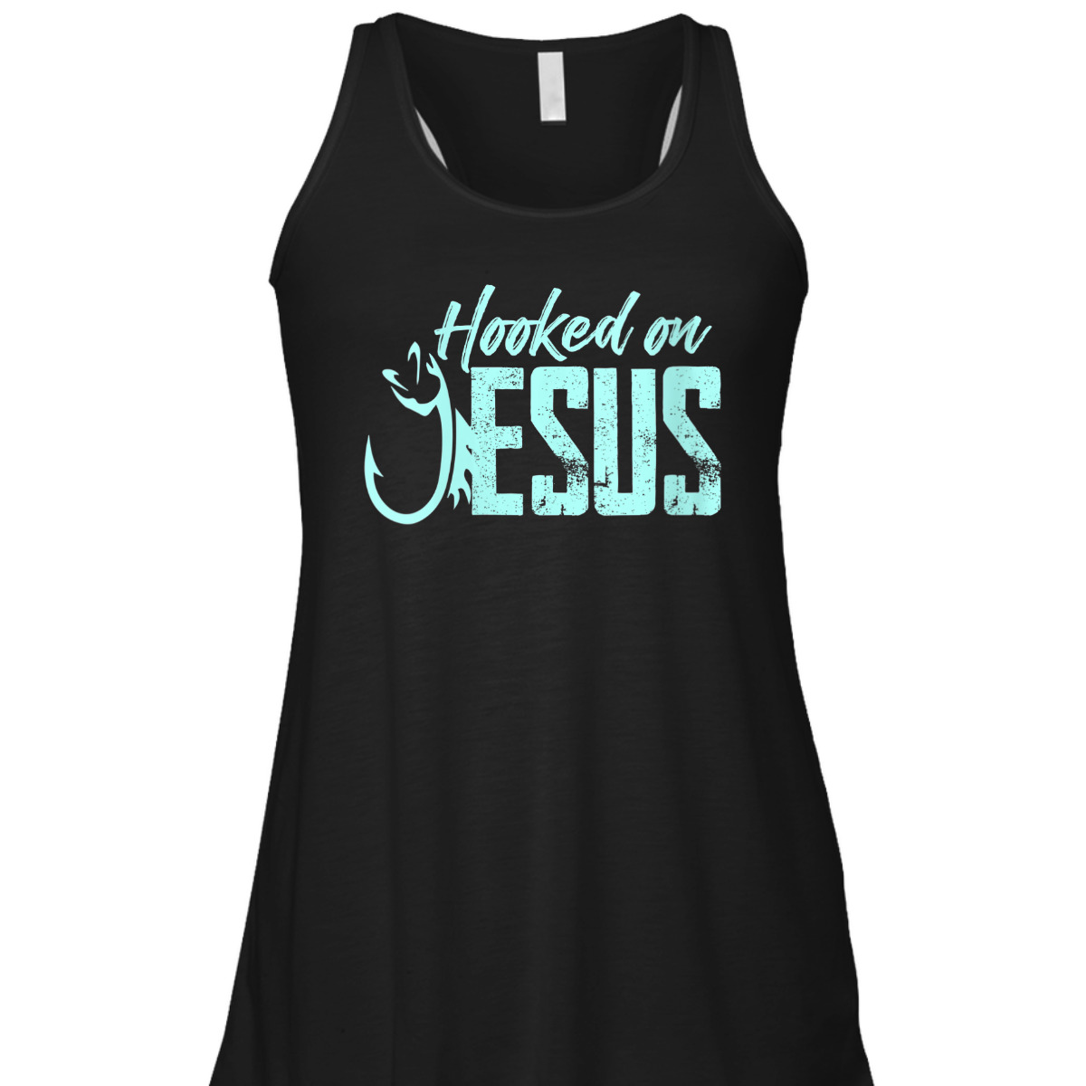Hooked On Jesus Funny Christian Fishermen T-Shirt Hooked On Jesus Funny Christian Fishermen T-Shirt