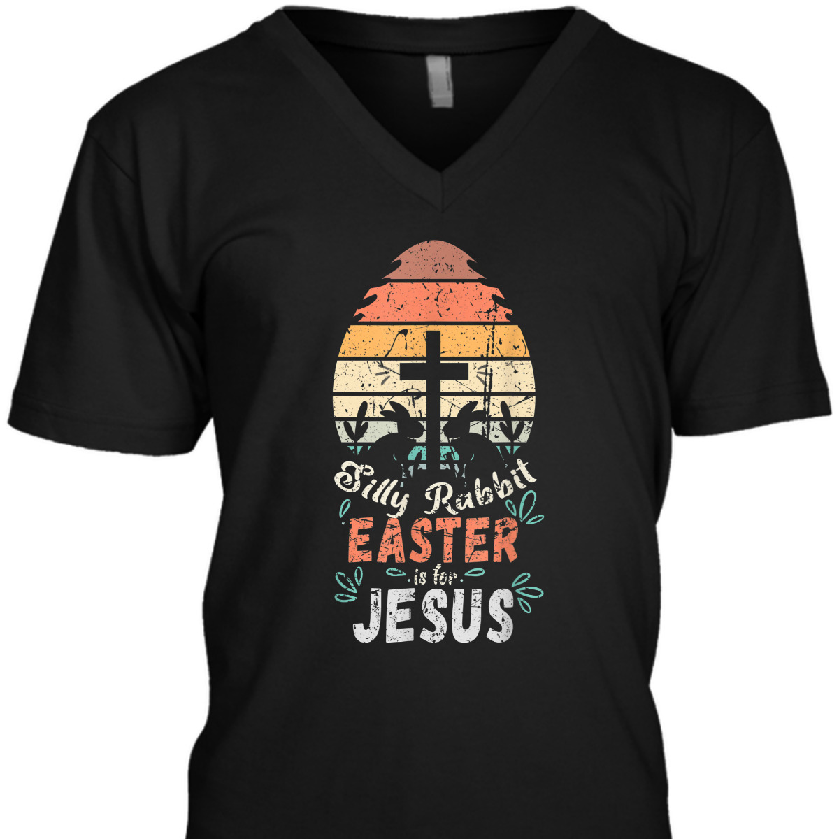 Silly Rabbit Easter Is For Jesus Easter Day T-Shirt Religious Christian Retro Gift Silly Rabbit Easter Is For Jesus Easter Day T-Shirt Religious Christian Retro Gift
