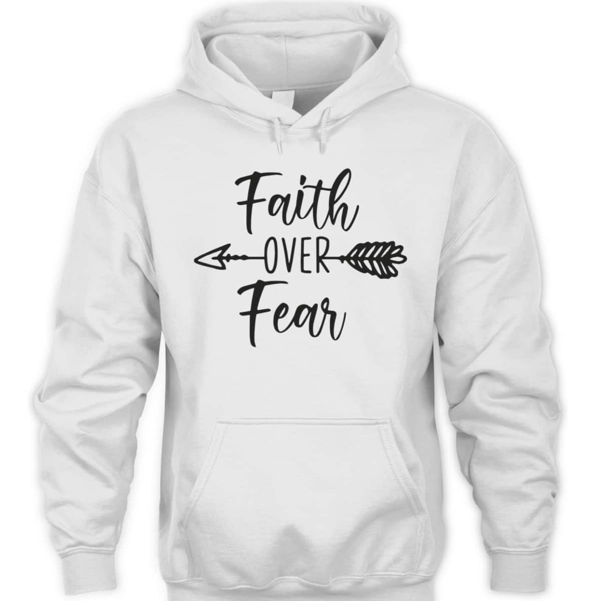 Faith Over Fear Christianity Christian Inspirational Vintage T-Shirt Faith Over Fear Christianity Christian Inspirational Vintage T-Shirt