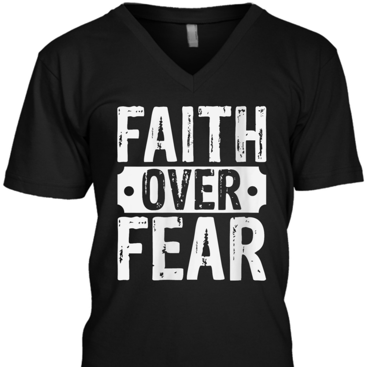 Christian Faith Over Fear Trust God Religious Faith T-Shirt Christian Faith Over Fear Trust God Religious Faith T-Shirt