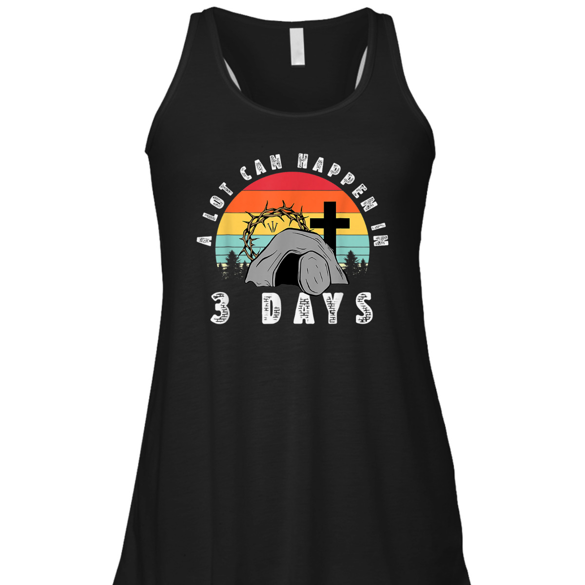 Vintage A Lot Can Happen In 3 Days Christian Easter Day T-Shirt Vintage A Lot Can Happen In 3 Days Christian Easter Day T-Shirt