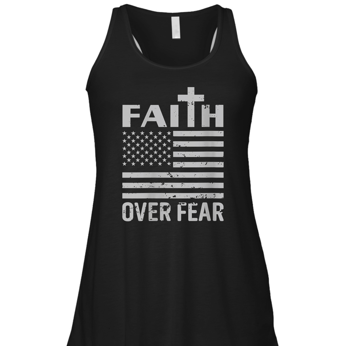 US Flag Faith Over Fear Faded Patriotic Christian 4th Of July Independence Day T-Shirt US Flag Faith Over Fear Faded Patriotic Christian 4th Of July Independence Day T-Shirt