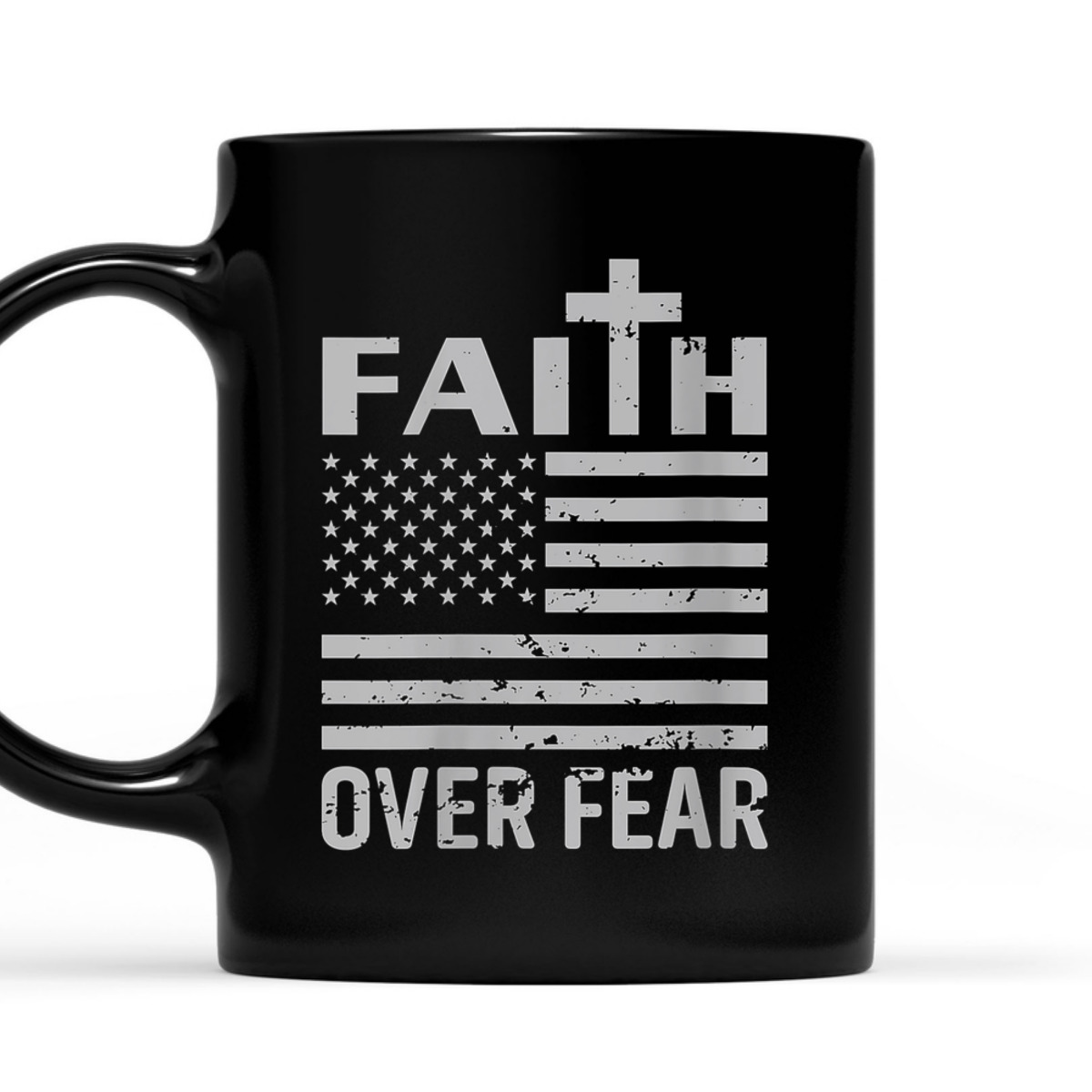 US Flag Faith Over Fear Faded Patriotic Christian 4th Of July Independence Day T-Shirt US Flag Faith Over Fear Faded Patriotic Christian 4th Of July Independence Day T-Shirt