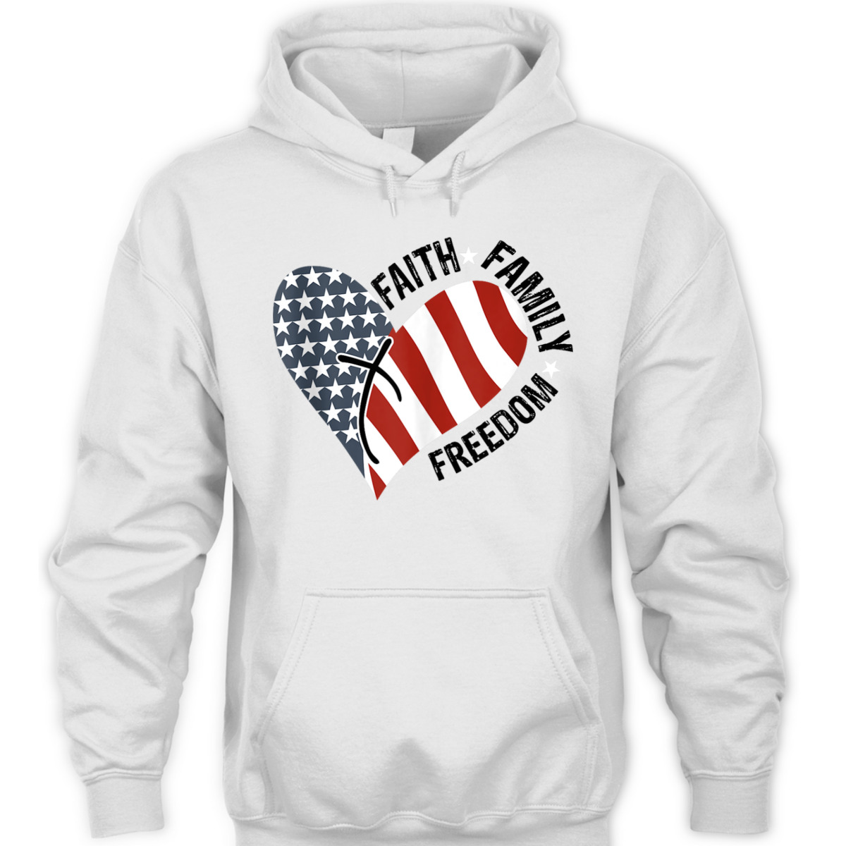 Christian 4th Of July Independence Day T-Shirt Faith Family Freedom Christian 4th Of July Independence Day T-Shirt Faith Family Freedom