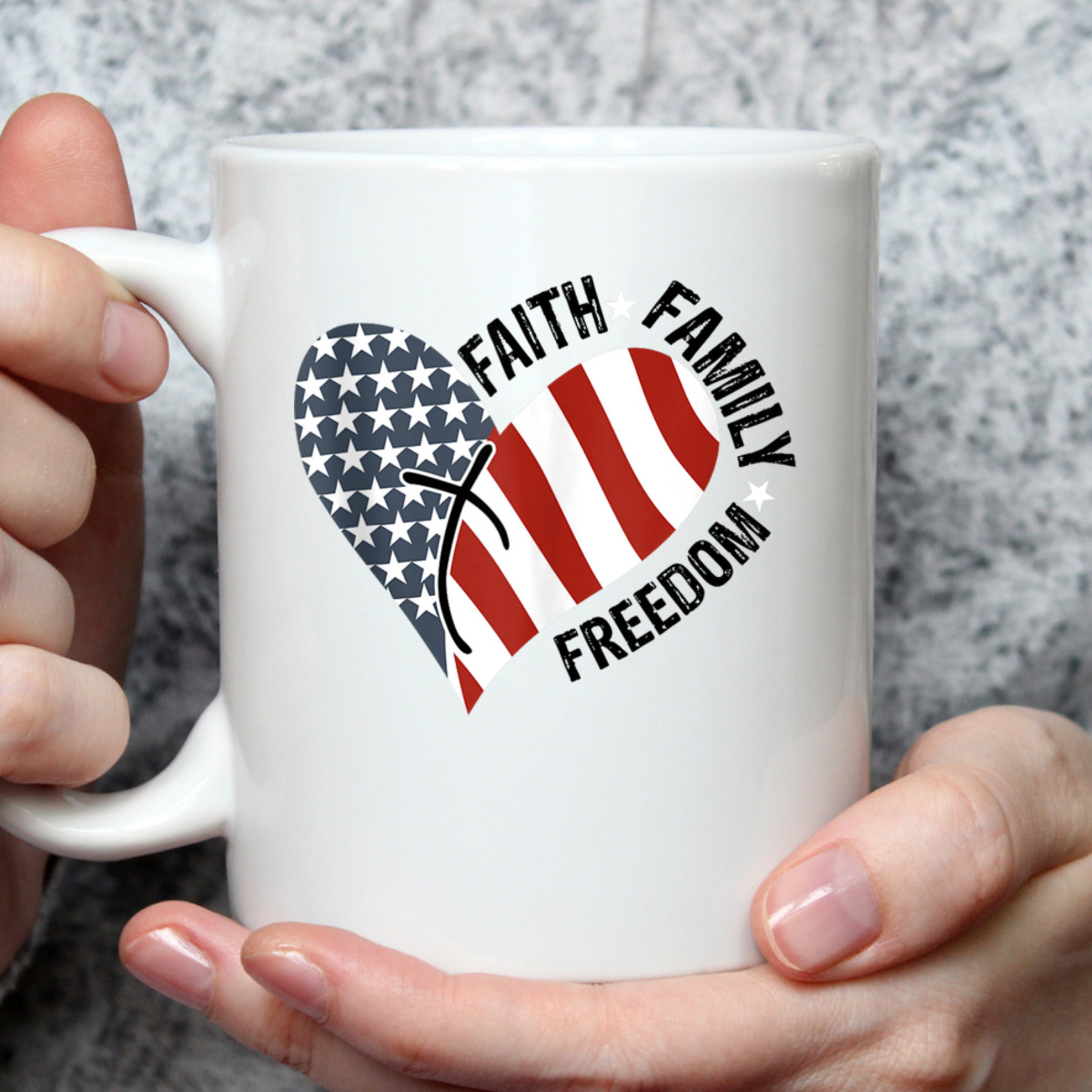 Christian 4th Of July Independence Day T-Shirt Faith Family Freedom Christian 4th Of July Independence Day T-Shirt Faith Family Freedom