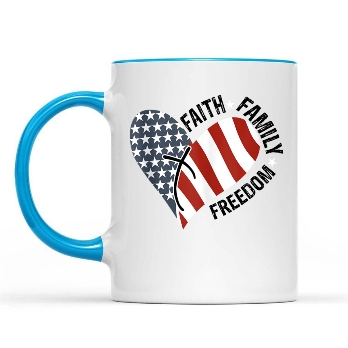 Christian 4th Of July Independence Day T-Shirt Faith Family Freedom Christian 4th Of July Independence Day T-Shirt Faith Family Freedom