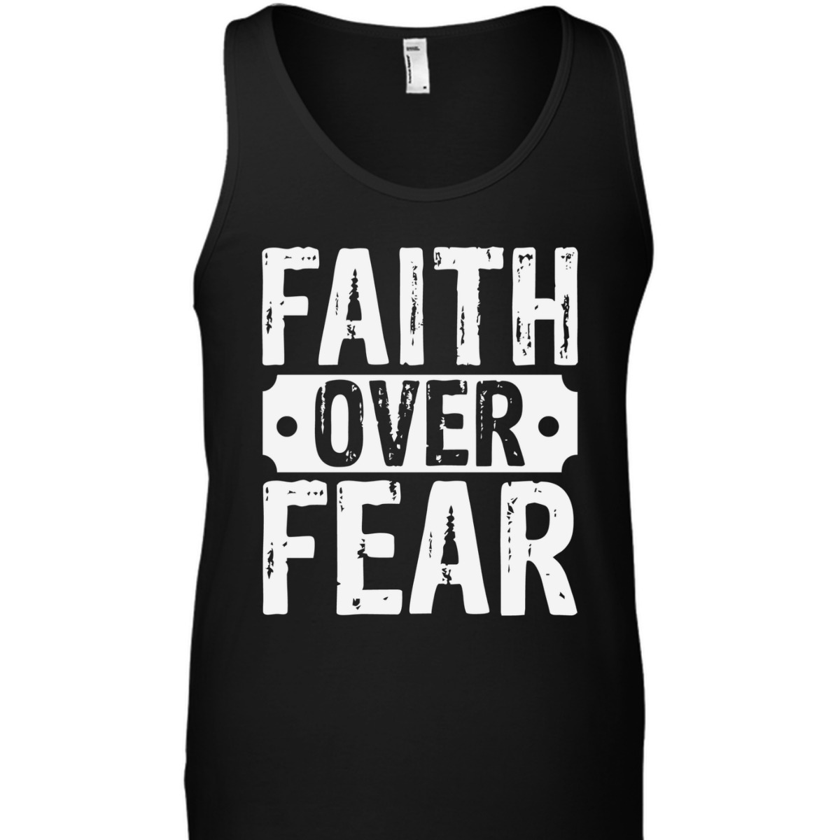 Faith Over Fear T-Shirt Trust God Christian Faith Religious Gift Faith Over Fear T-Shirt Trust God Christian Faith Religious Gift