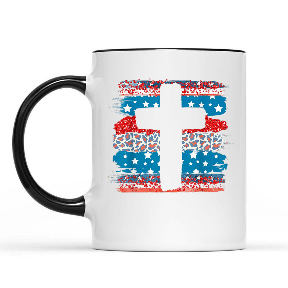 Patriotic Faith Cross Leopard US Flag Christian T-Shirt 4th Of July Independence Day Gift Patriotic Faith Cross Leopard US Flag Christian T-Shirt 4th Of July Independence Day Gift