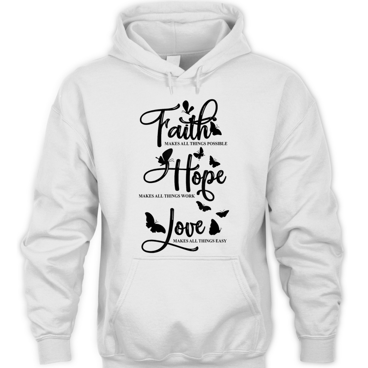 Faith Hope Love Christian Butterfly Bible Quote Religious T-Shirt Faith Hope Love Christian Butterfly Bible Quote Religious T-Shirt