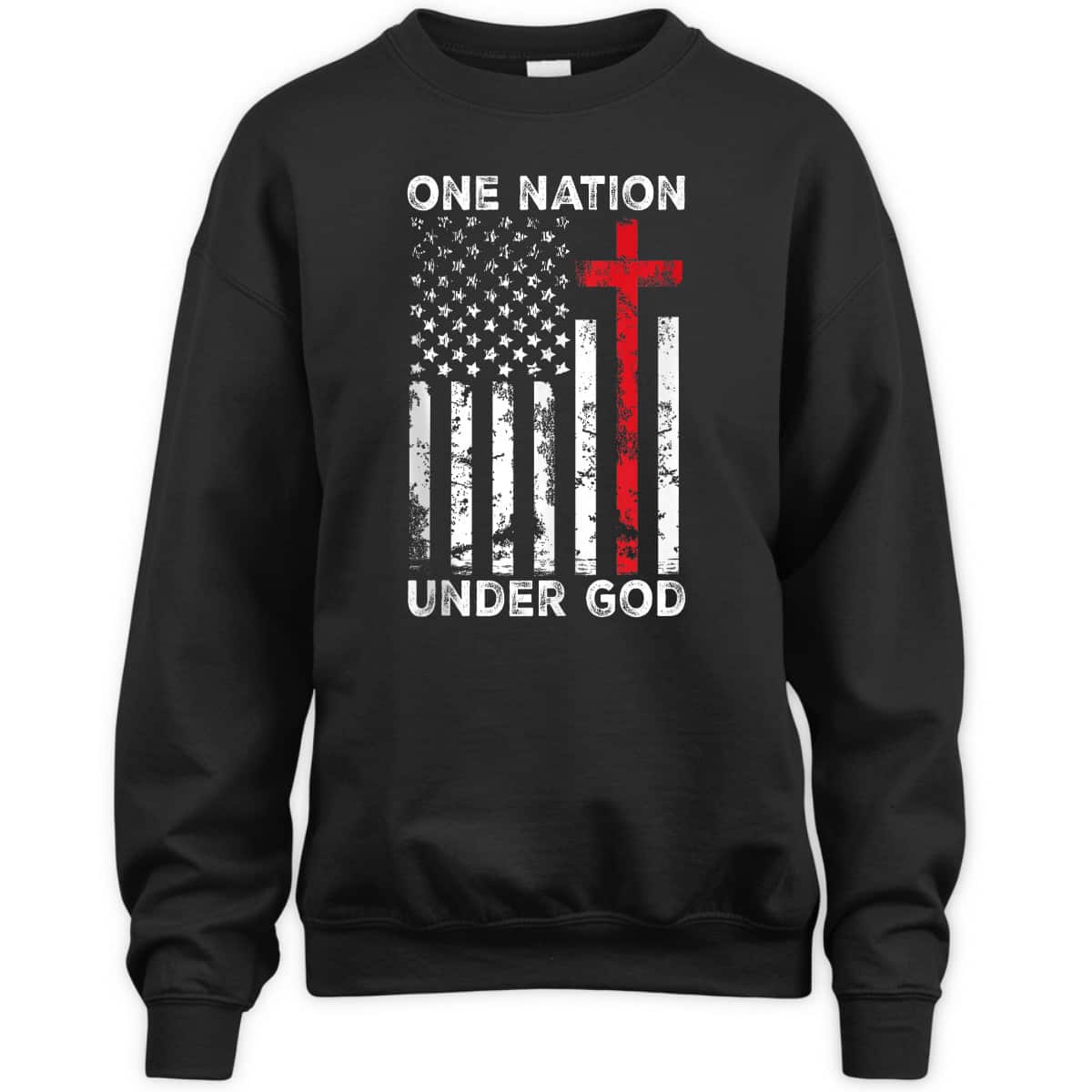 Vintage USA American Flag Christian Faith Family Freedom One Nation Under God 4th Of July T-Shirt Vintage USA American Flag Christian Faith Family Freedom One Nation Under God 4th Of July T-Shirt
