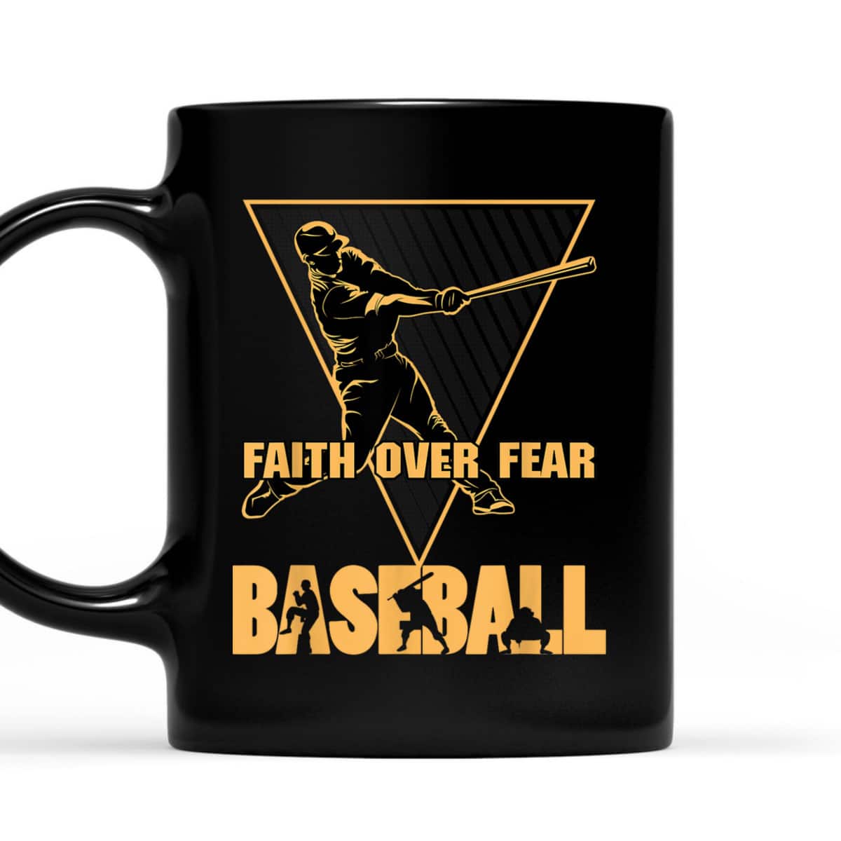Faith Over Fear T-Shirt Christian Faith Quote Best Gift For Baseball Lovers Faith Over Fear T-Shirt Christian Faith Quote Best Gift For Baseball Lovers