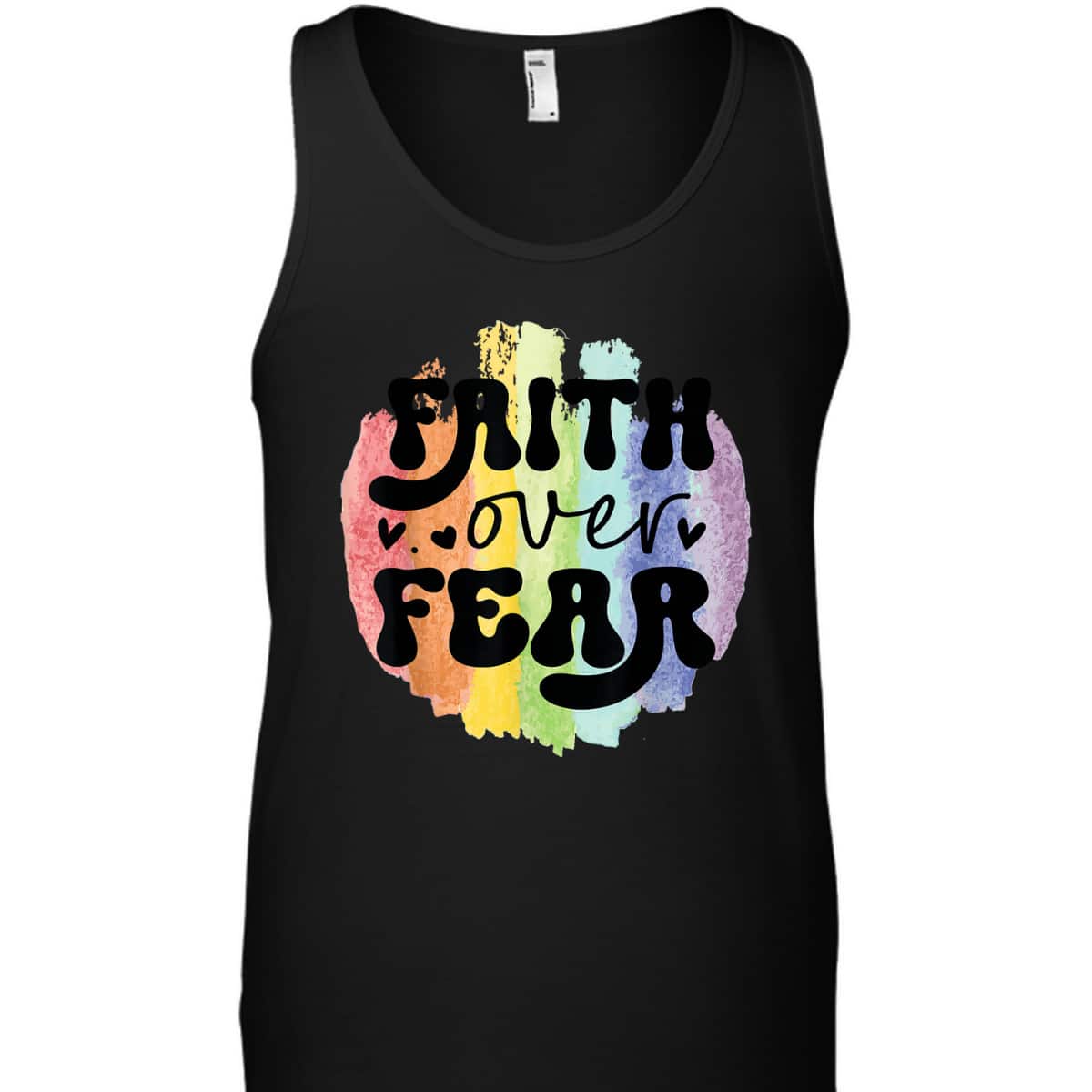 Inspirational Quote Faith Over Fear T-Shirt Christian Religious Gift Inspirational Quote Faith Over Fear T-Shirt Christian Religious Gift