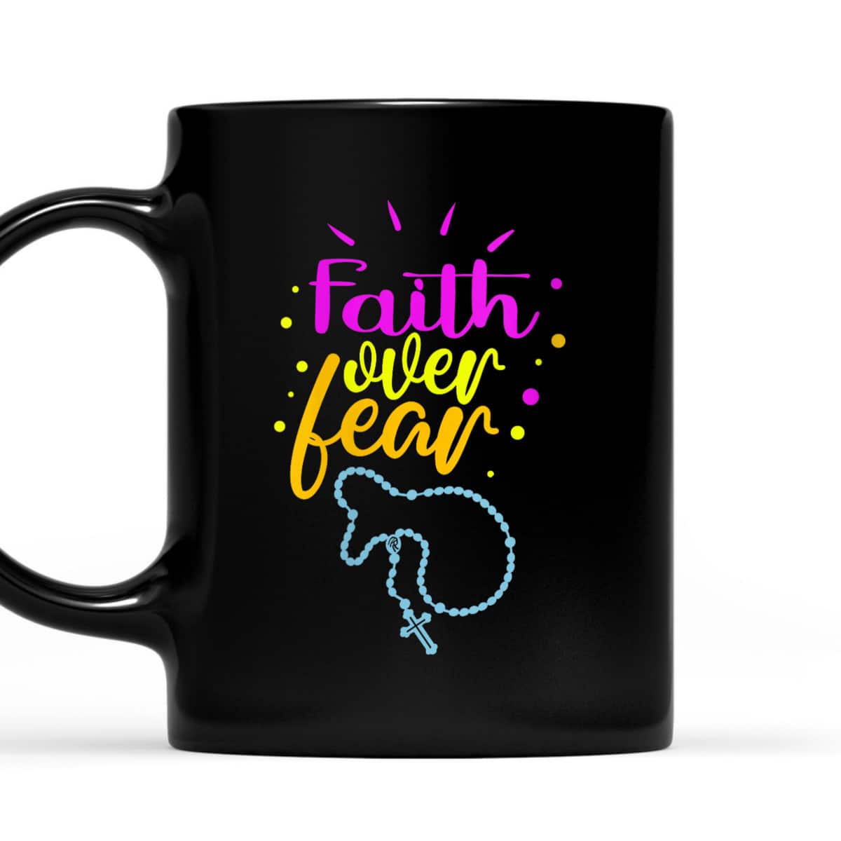 Christian Faith Over Fear T-Shirt Faith Religious Bible Verse Gift Christian Faith Over Fear T-Shirt Faith Religious Bible Verse Gift