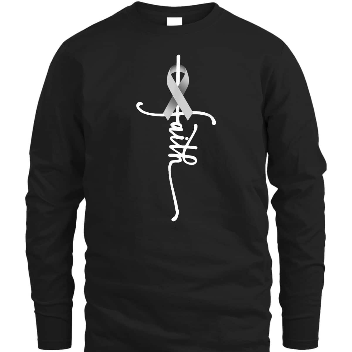 Lung Cancer Christian Faith Lung Cancer Awareness T-Shirt Lung Cancer Christian Faith Lung Cancer Awareness T-Shirt