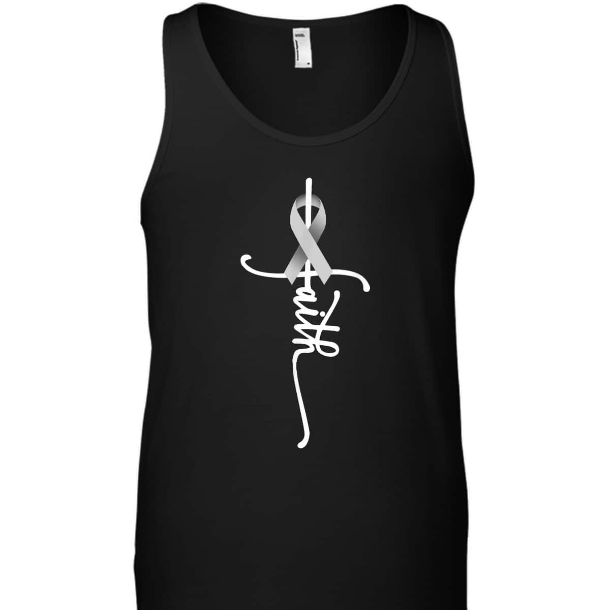 Lung Cancer Christian Faith Lung Cancer Awareness T-Shirt Lung Cancer Christian Faith Lung Cancer Awareness T-Shirt