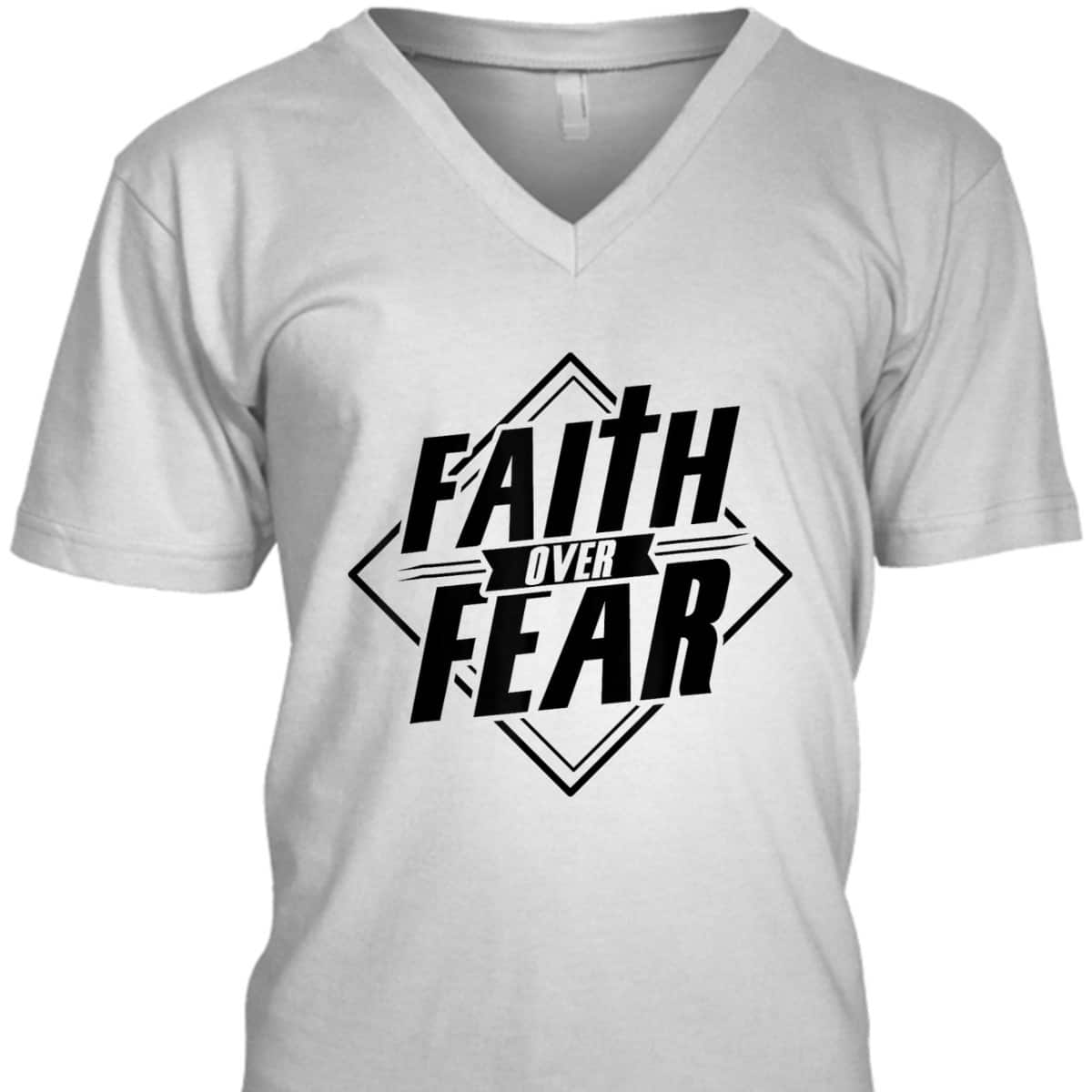 Faith Over Fear Christian Faith Hope Belief Religious T-Shirt Faith Over Fear Christian Faith Hope Belief Religious T-Shirt