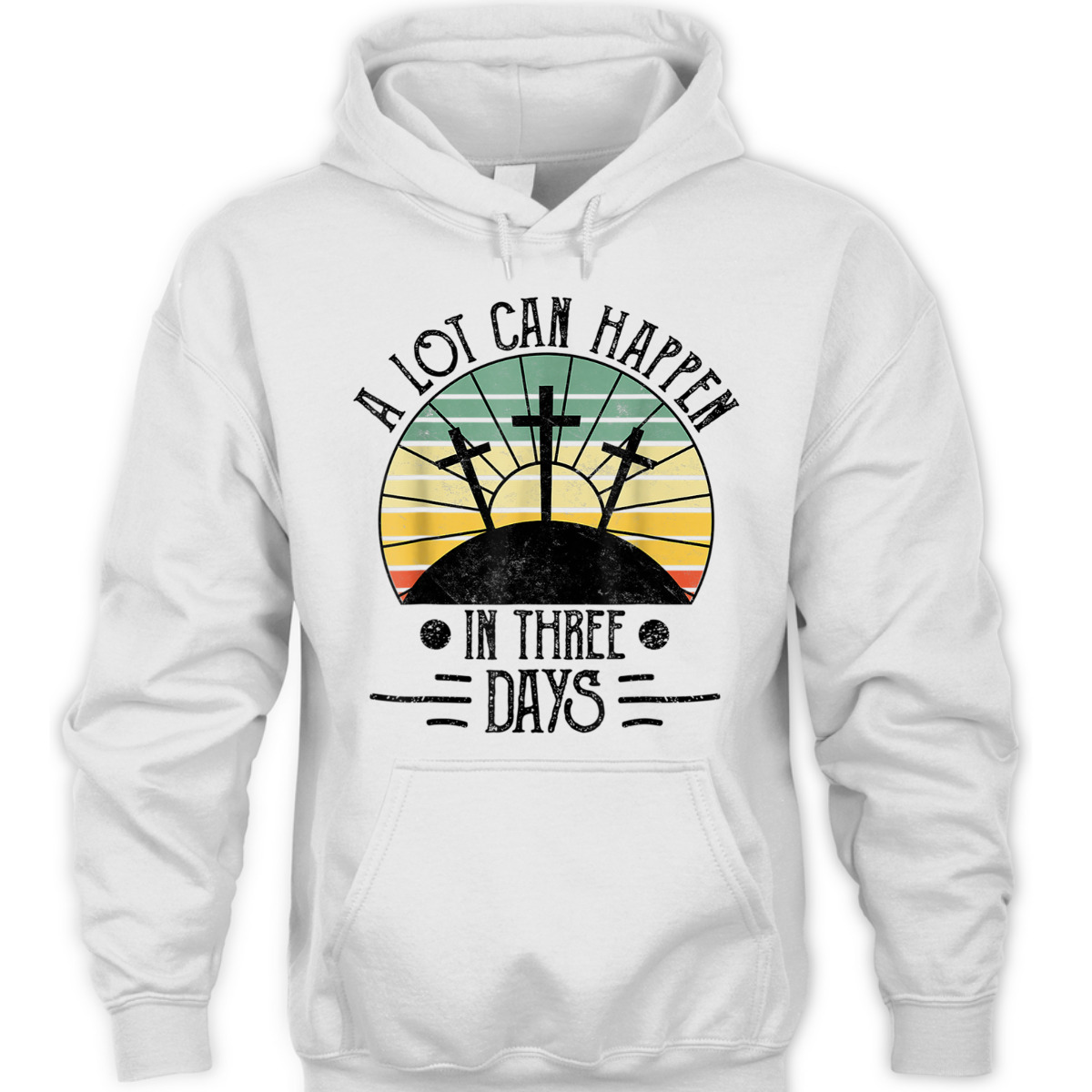 A Lot Can Happen In Three Days Christians Easter Day Religious T-Shirt A Lot Can Happen In Three Days Christians Easter Day Religious T-Shirt