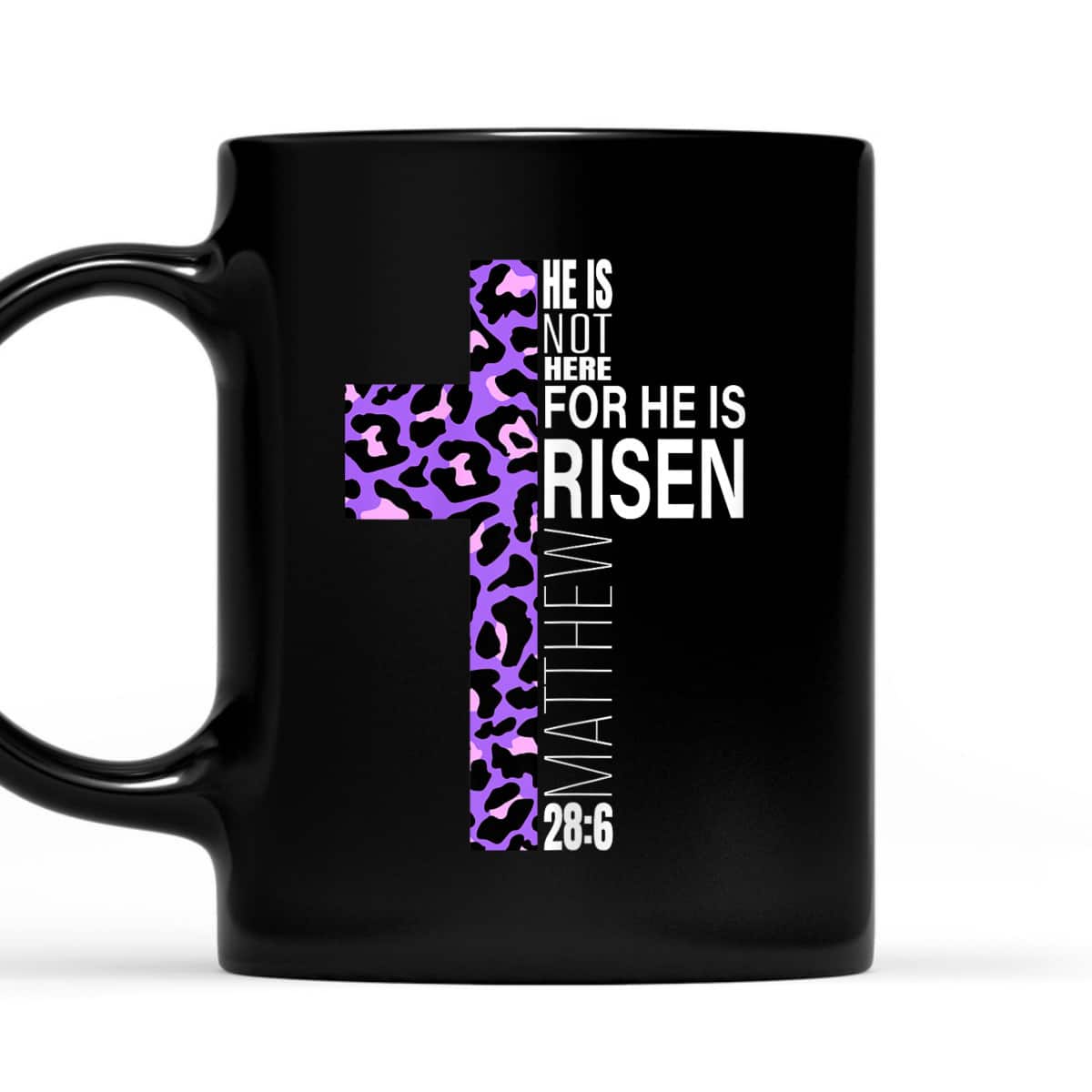 Cute Purple Christian Verse Cheetah Easter Day T-Shirt He Is Risen Cute Purple Christian Verse Cheetah Easter Day T-Shirt He Is Risen