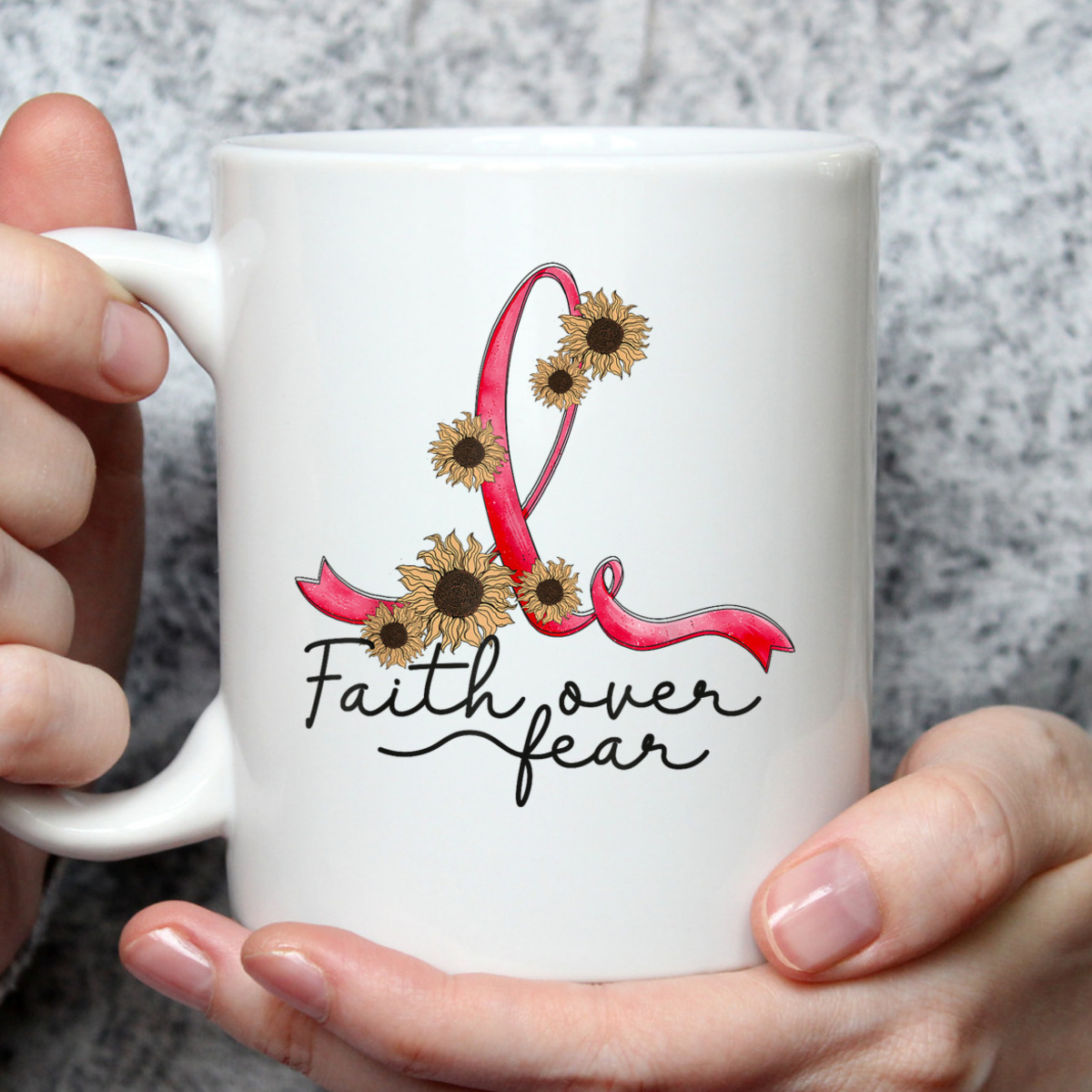 Sepsis Awareness Sunflower Faith Over Fear Christian T-Shirt Sepsis Awareness Sunflower Faith Over Fear Christian T-Shirt