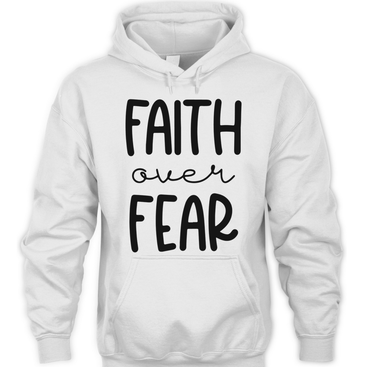 Christian Faith Over Fear T-Shirt Trust God Faith Gift Christian Faith Over Fear T-Shirt Trust God Faith Gift
