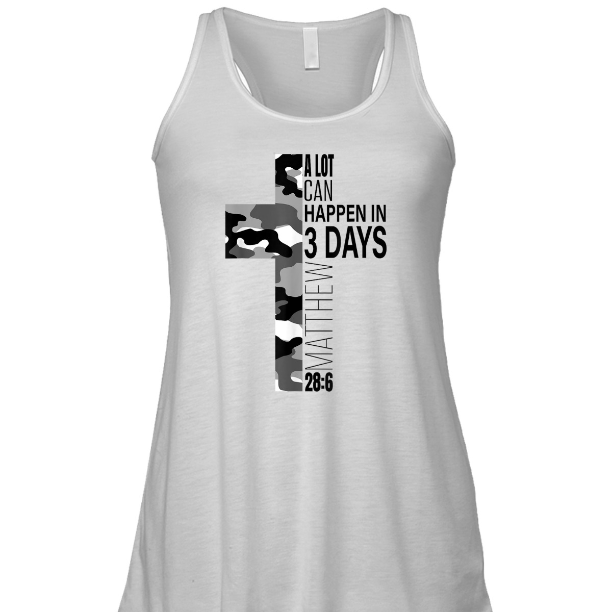White Camo A Lot Can Happen In 3 Days Christian Easter Day T-Shirt Cross Religious Gift White Camo A Lot Can Happen In 3 Days Christian Easter Day T-Shirt Cross Religious Gift