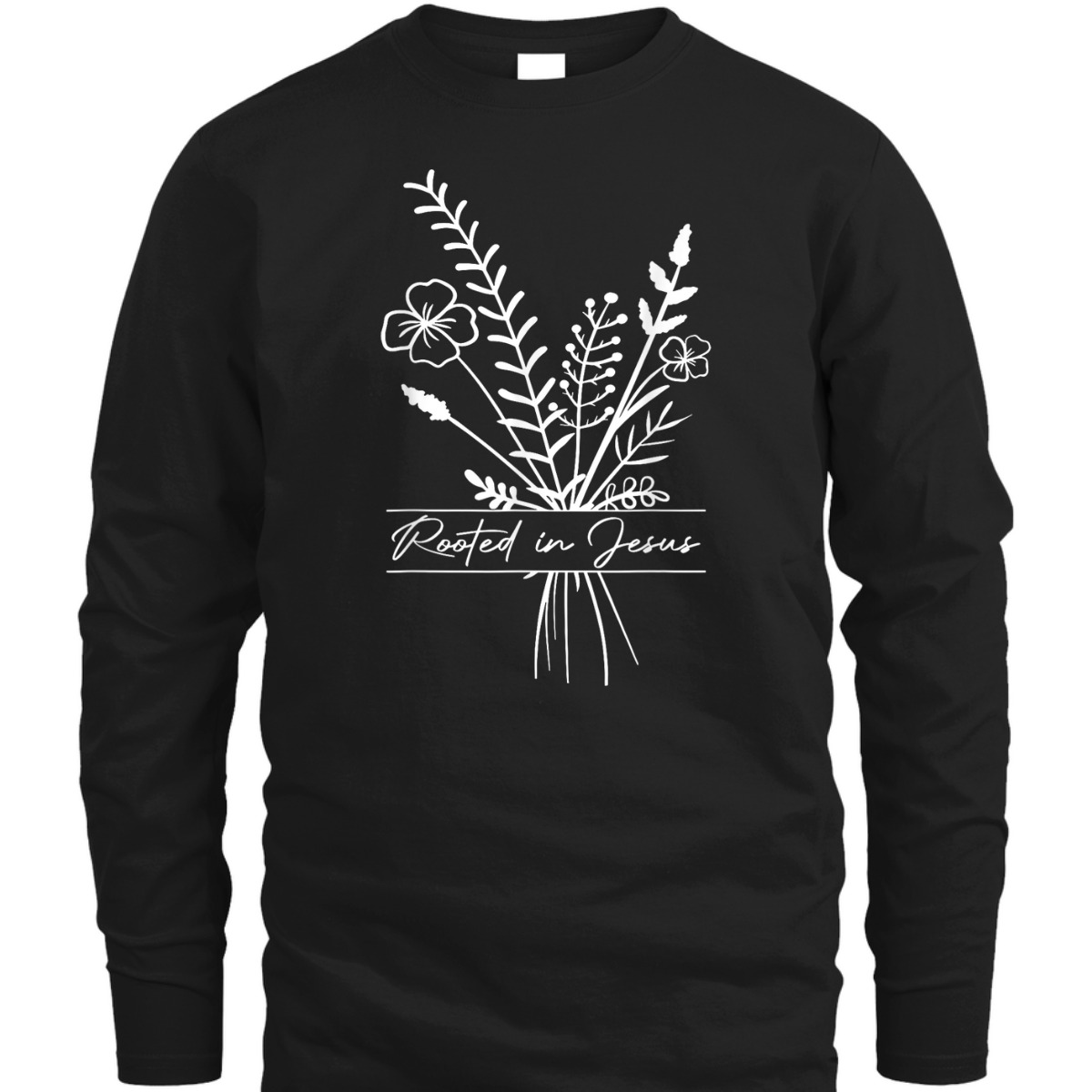 Rooted In Jesus Christian Faith Religious T-Shirt Perfect Gift For Christians Rooted In Jesus Christian Faith Religious T-Shirt Perfect Gift For Christians