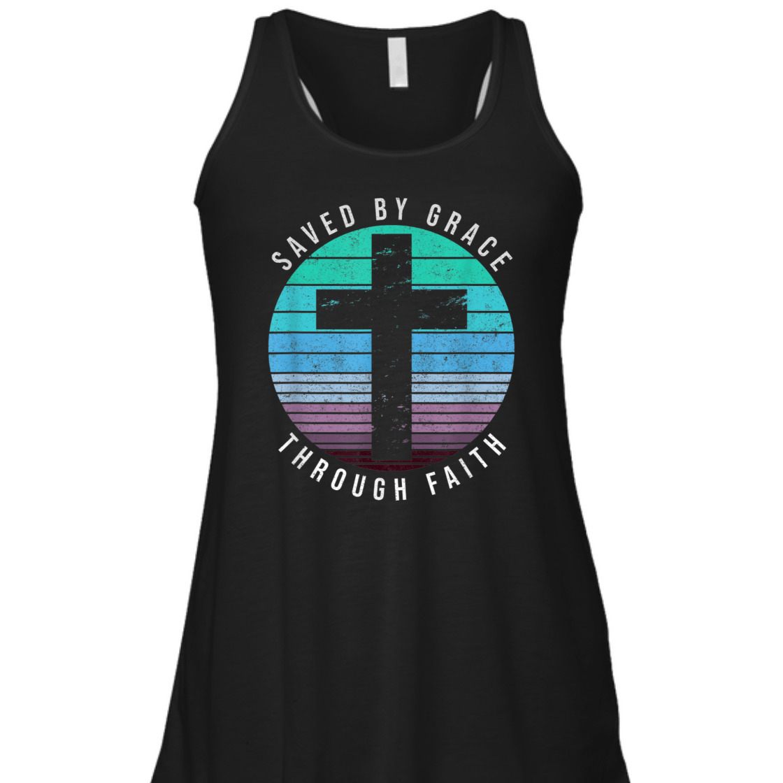 Saved By Grace Bible Verse T-Shirt Through Faith Ephesians 2: 8