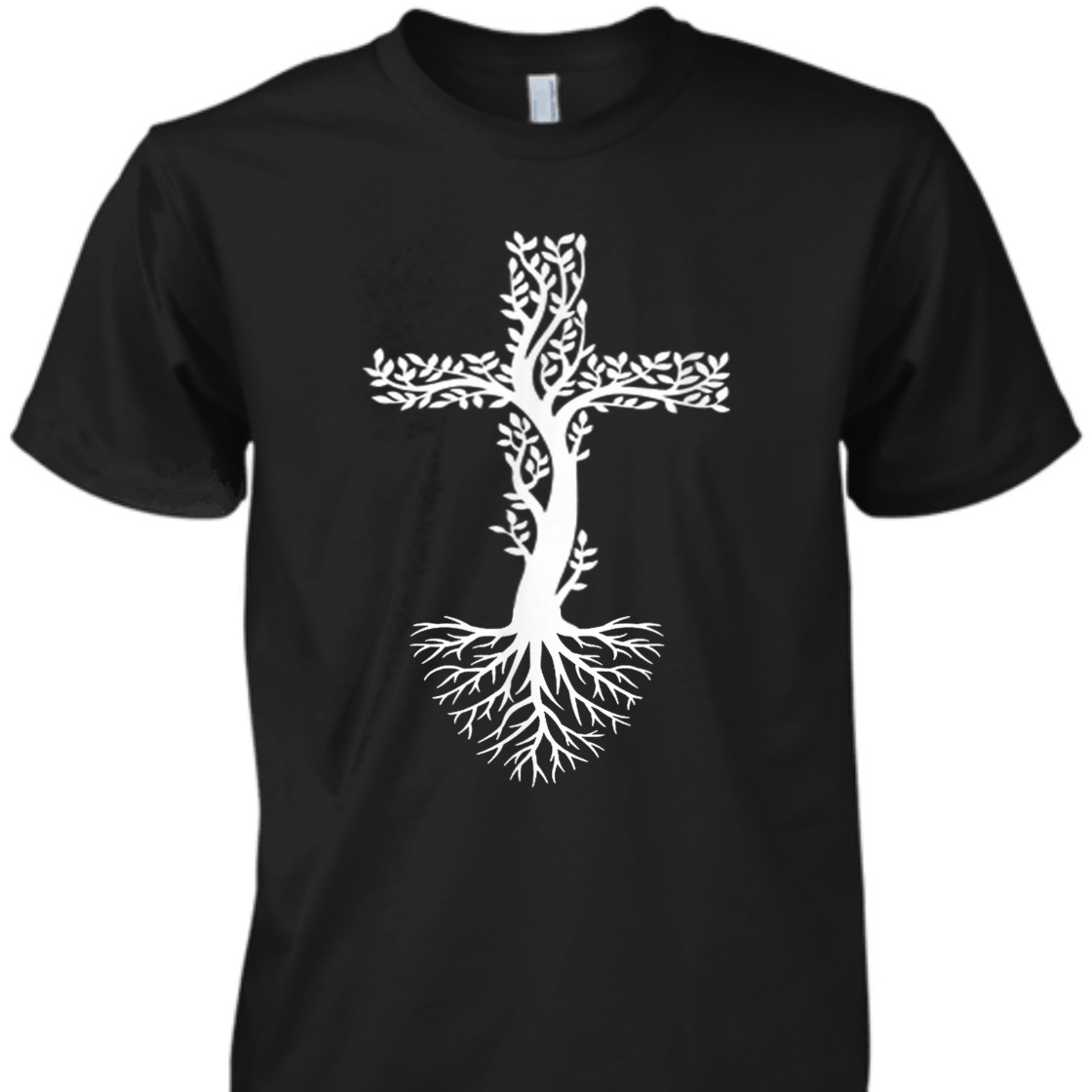 Christian Cross Rooted In Christ T-Shirt For Our Lord Jesus Best Gift For Believers Christian Cross Rooted In Christ T-Shirt For Our Lord Jesus Best Gift For Believers