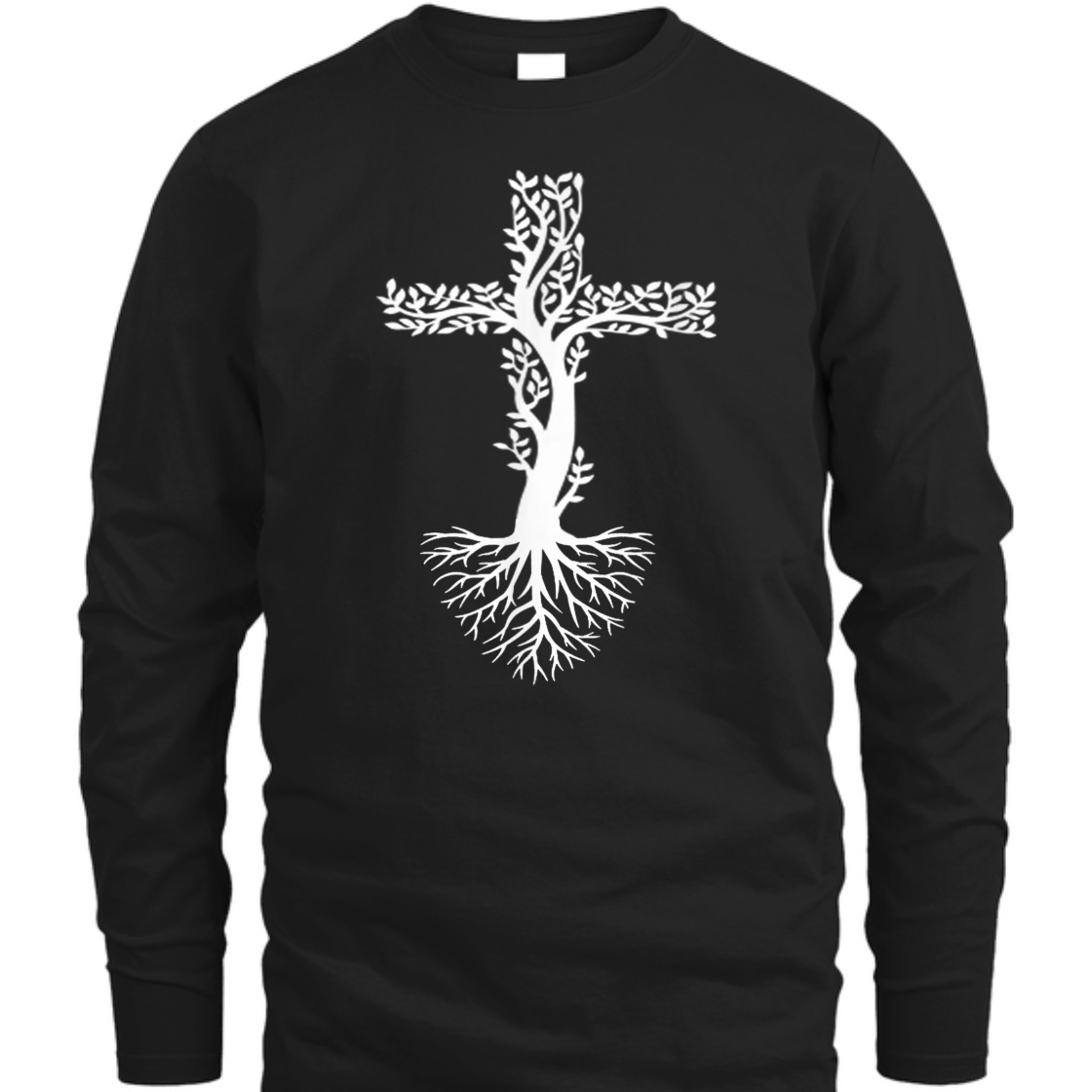 Christian Cross Rooted In Christ T-Shirt For Our Lord Jesus Best Gift For Believers