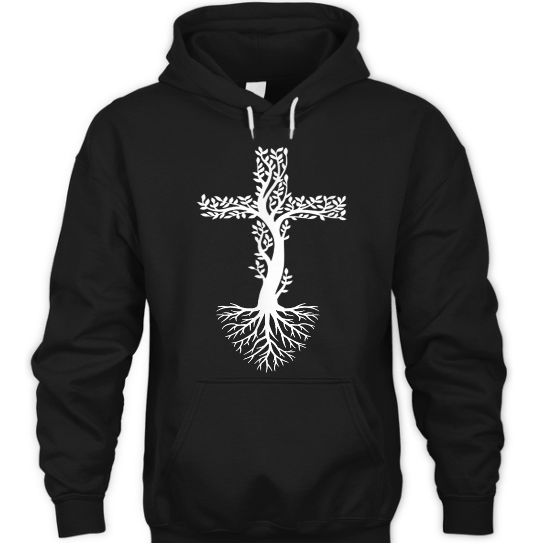 Christian Cross Rooted In Christ T-Shirt For Our Lord Jesus Best Gift For Believers