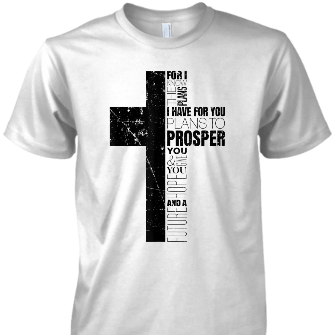Christian Bible Verse T-Shirt Jeremiah 29:11 For I Know The Plans I Have For You Christian Bible Verse T-Shirt Jeremiah 29:11 For I Know The Plans I Have For You