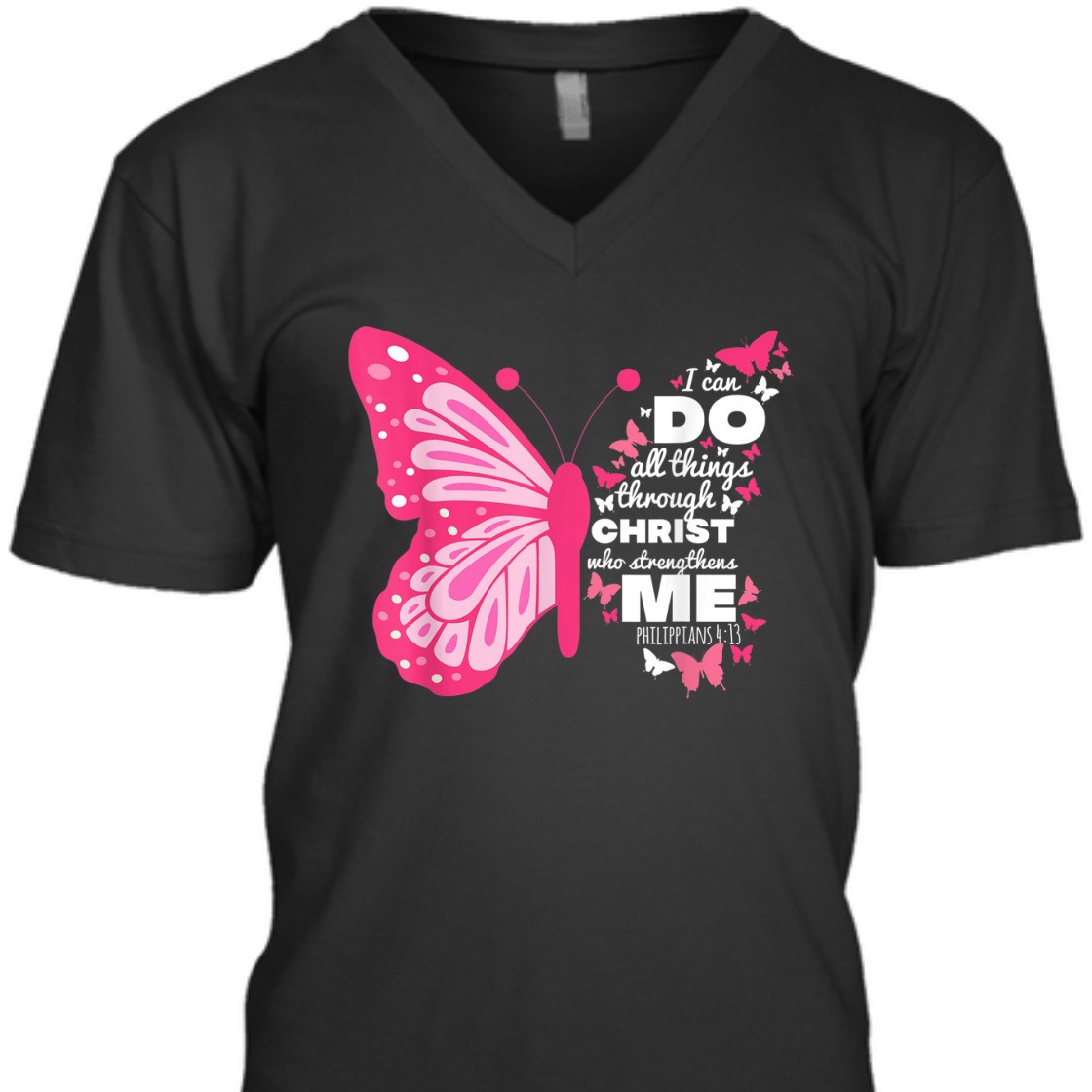 I Can Do All Things Through Christ Perfect Bible Verse T-Shirt For Believers