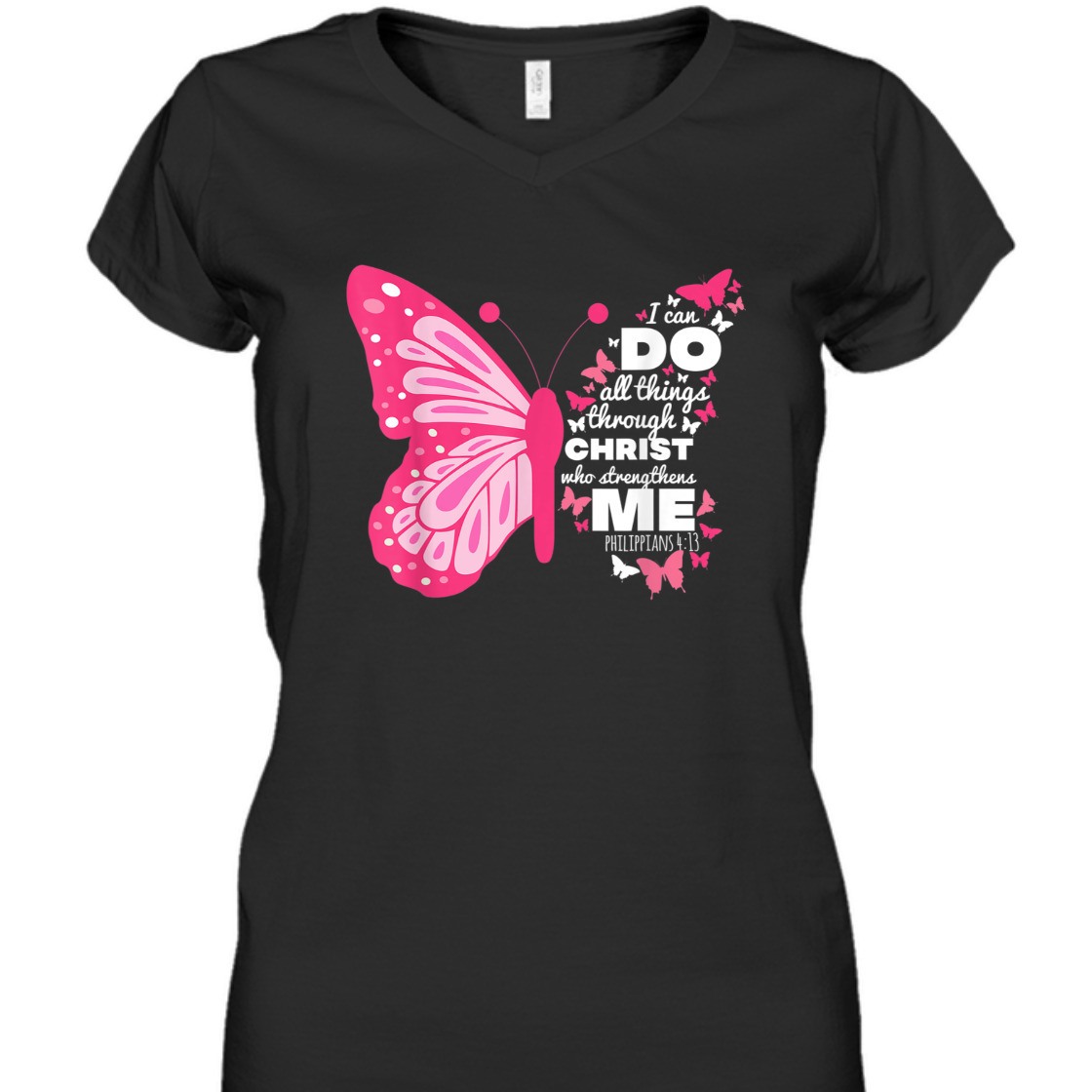 I Can Do All Things Through Christ Perfect Bible Verse T-Shirt For Believers I Can Do All Things Through Christ Perfect Bible Verse T-Shirt For Believers