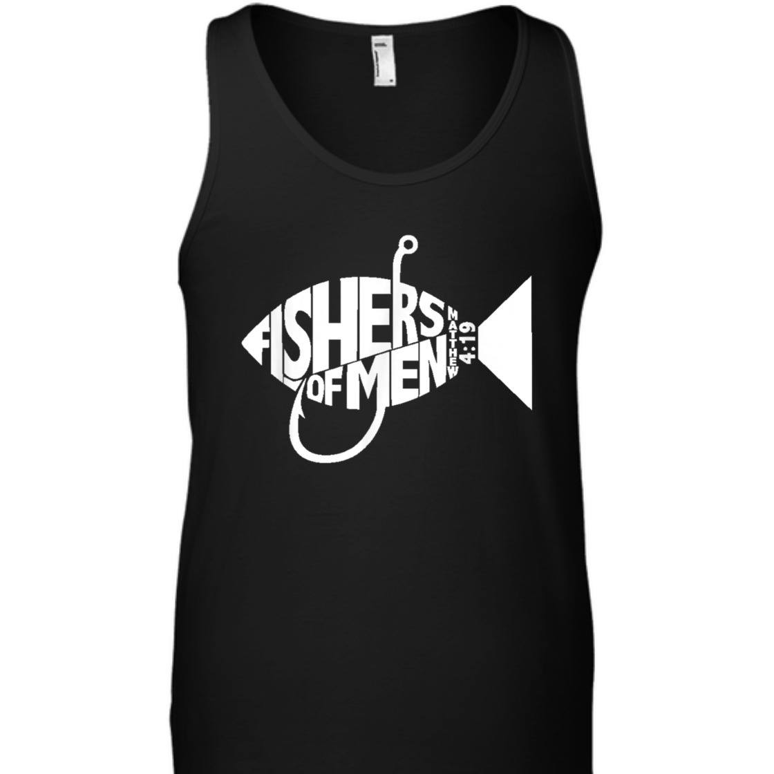 Fishers Of Men Matthew 4:19 Christian Bible Verse T-Shirt