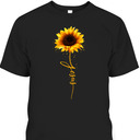 Jesus Sunflower T-Shirt Awesome Gift For Jesus Lovers Jesus Sunflower T-Shirt Awesome Gift For Jesus Lovers