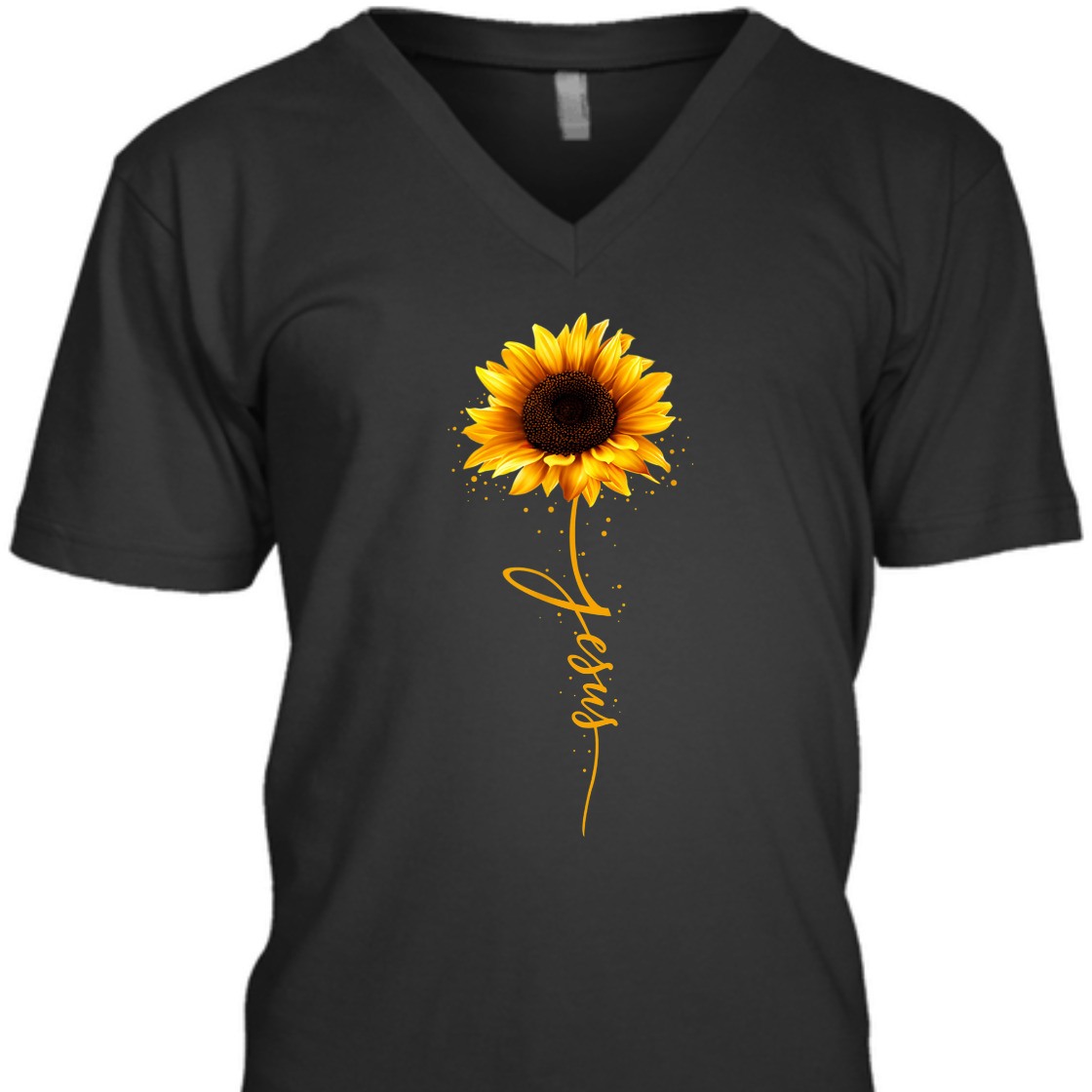 Jesus Sunflower T-Shirt Awesome Gift For Jesus Lovers