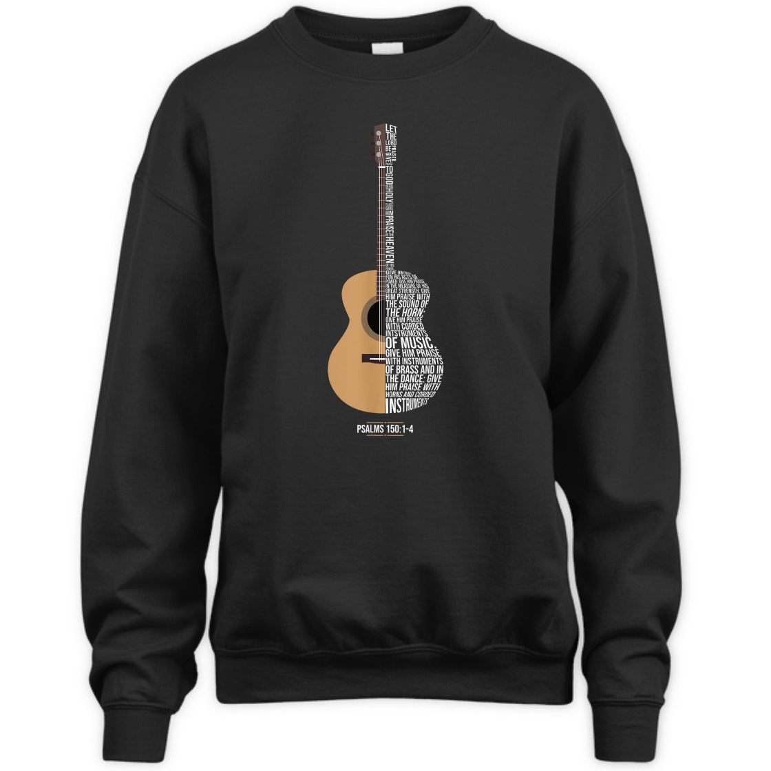 Christian Religious Bible Verse T-Shirt Praise Him With Strings Psalm 150:1-4 Christian Religious Bible Verse T-Shirt Praise Him With Strings Psalm 150:1-4