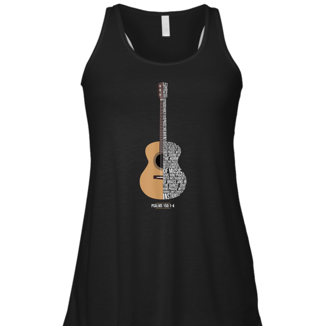 Christian Religious Bible Verse T-Shirt Praise Him With Strings Psalm 150:1-4 Christian Religious Bible Verse T-Shirt Praise Him With Strings Psalm 150:1-4