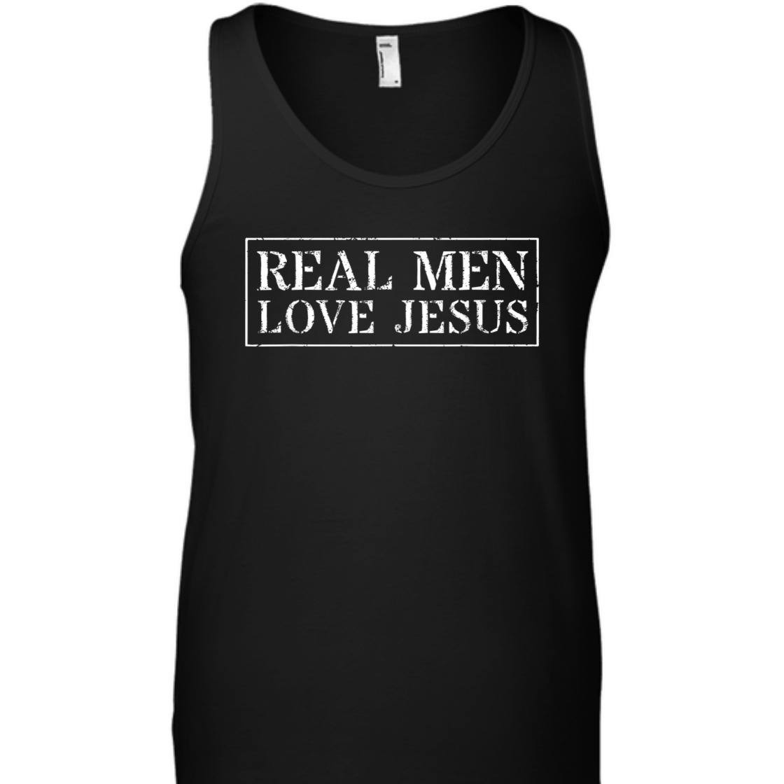 Real Men Love Jesus T-Shirt Perfect Gift For Jesus Lovers