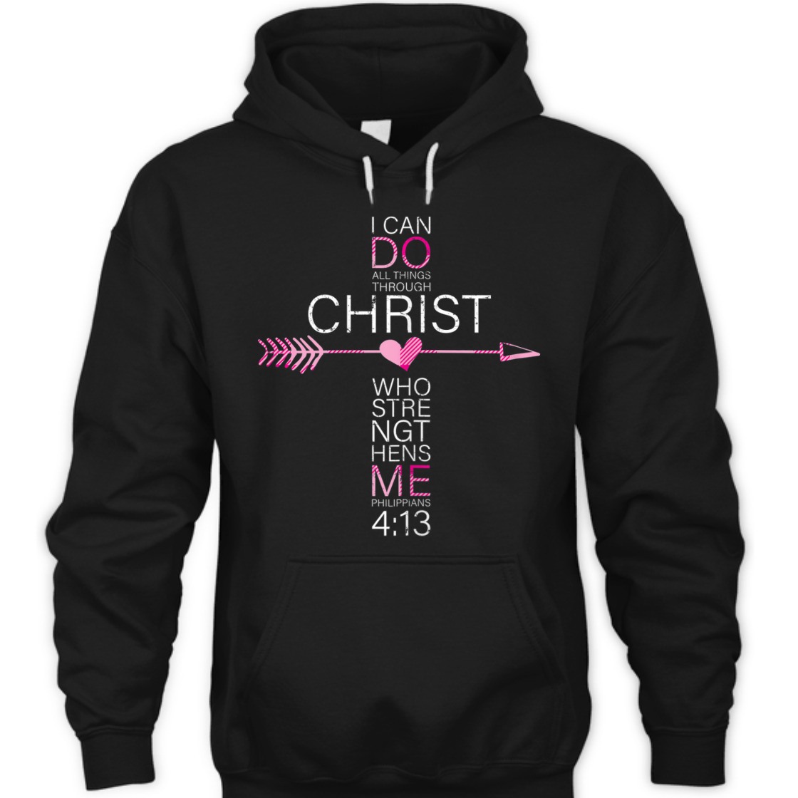 I Can Do All Things Through Christ Bible Verse T-Shirt Philippians 4:13 I Can Do All Things Through Christ Bible Verse T-Shirt Philippians 4:13
