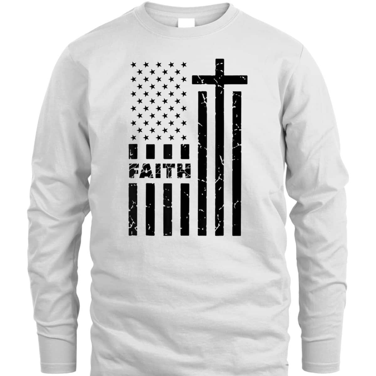 USA Flag Patriotic American Christian Faith T-Shirt Prayer 4th Of July Gift USA Flag Patriotic American Christian Faith T-Shirt Prayer 4th Of July Gift