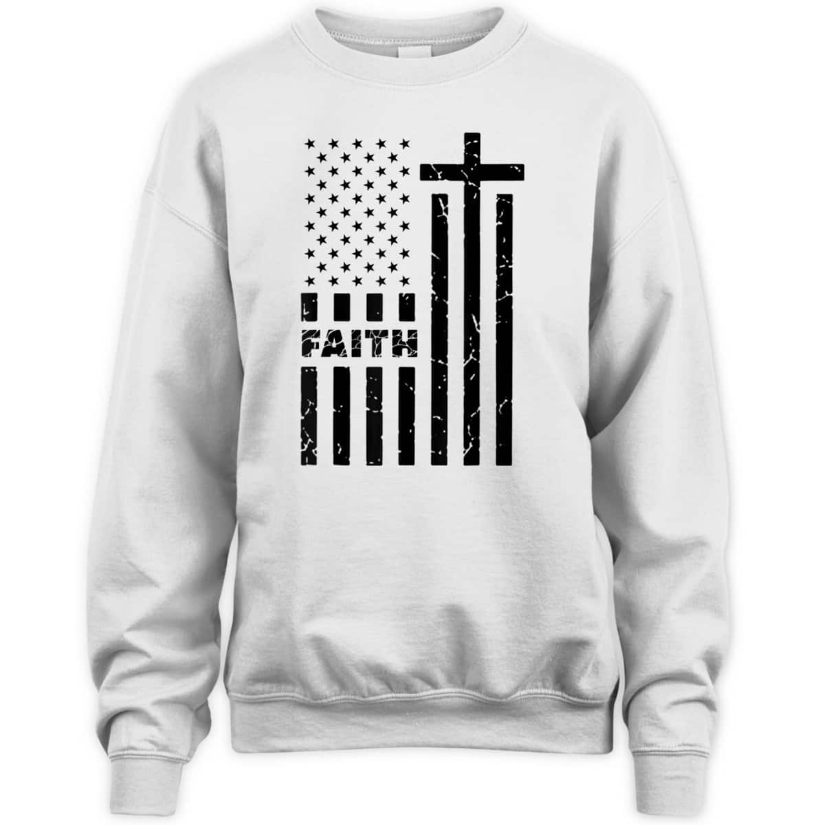 USA Flag Patriotic American Christian Faith T-Shirt Prayer 4th Of July Gift USA Flag Patriotic American Christian Faith T-Shirt Prayer 4th Of July Gift