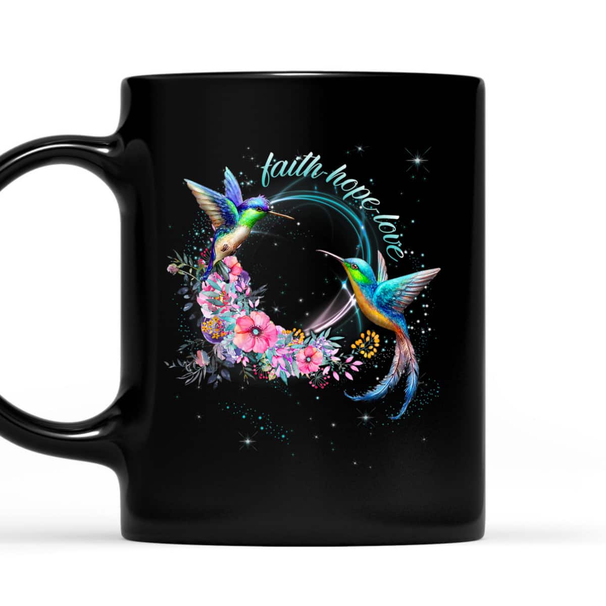 Christian Vintage Faith Hope Love The Hummingbirds T-Shirt Christian Vintage Faith Hope Love The Hummingbirds T-Shirt
