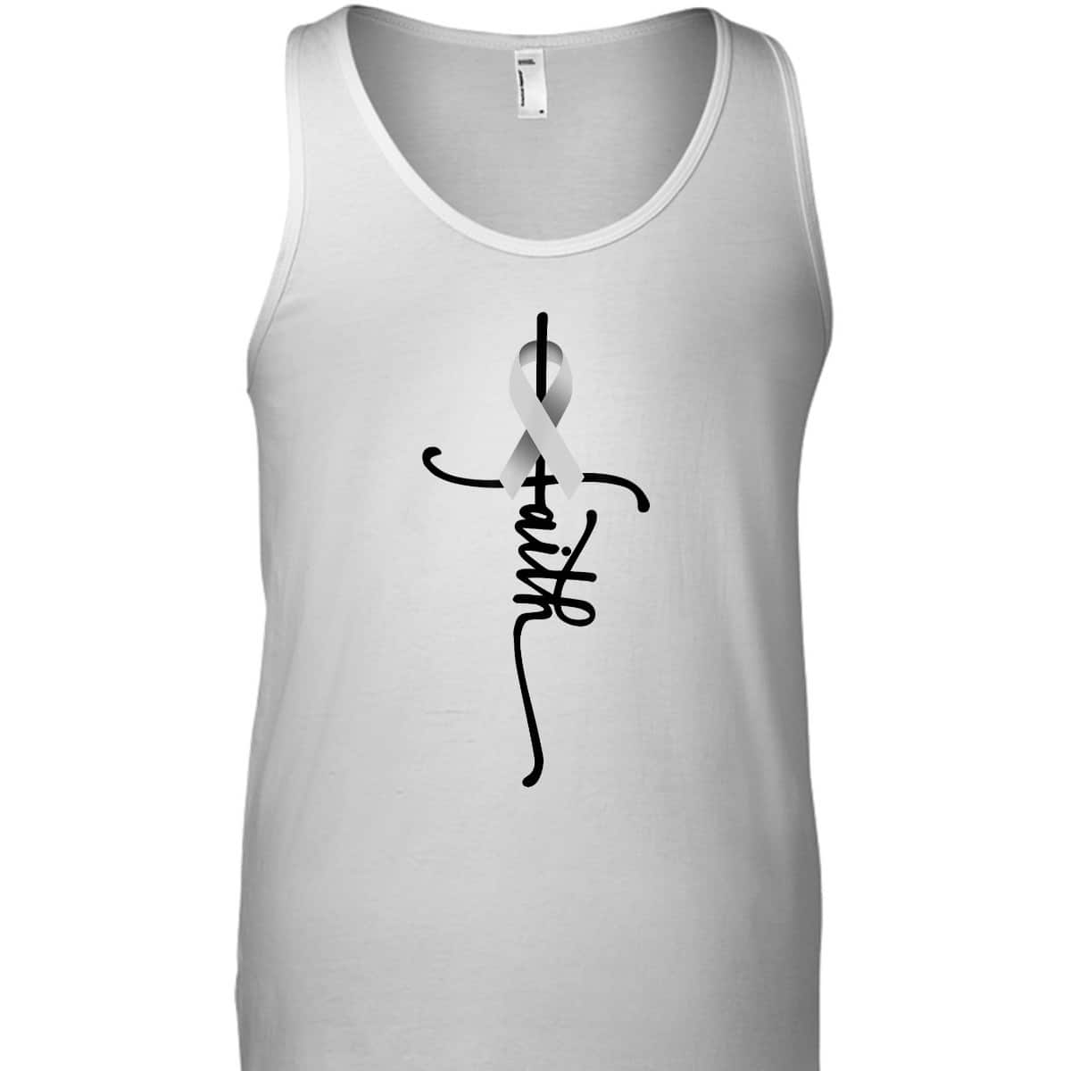 Lung Cancer Faith Lung Cancer Awareness Support T-Shirt Lung Cancer Faith Lung Cancer Awareness Support T-Shirt