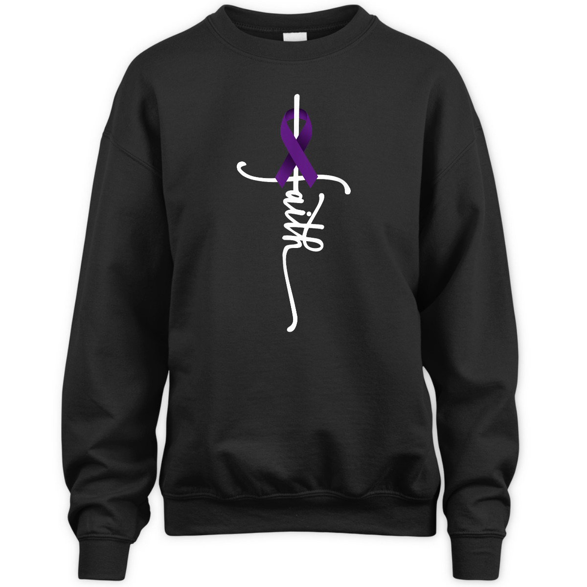 Pancreatic Cancer Faith Pancreatic Cancer Awareness Support T-Shirt Pancreatic Cancer Faith Pancreatic Cancer Awareness Support T-Shirt