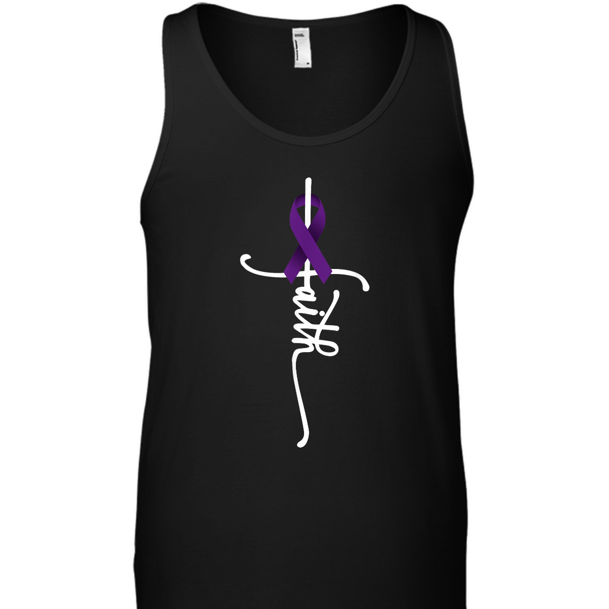 Pancreatic Cancer Faith Pancreatic Cancer Awareness Support T-Shirt Pancreatic Cancer Faith Pancreatic Cancer Awareness Support T-Shirt